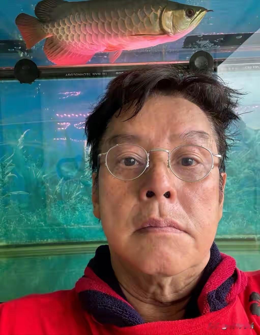 谭咏麟谭校长是妥妥的“金鱼佬”，哎，这样说可没有别的意思啊！其实谭咏麟谭校长