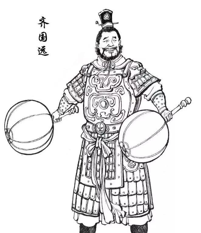齐国远虽号称“瓦岗大草包”，武力值远不及李元霸、宇文成都等顶尖猛将，但他凭借外表