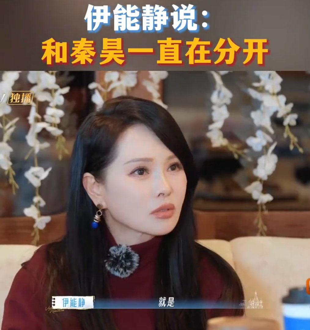 伊能静说和秦昊一直在分开秦昊事业好了，戏约不断，3个月又3个月。伊能静说一直在