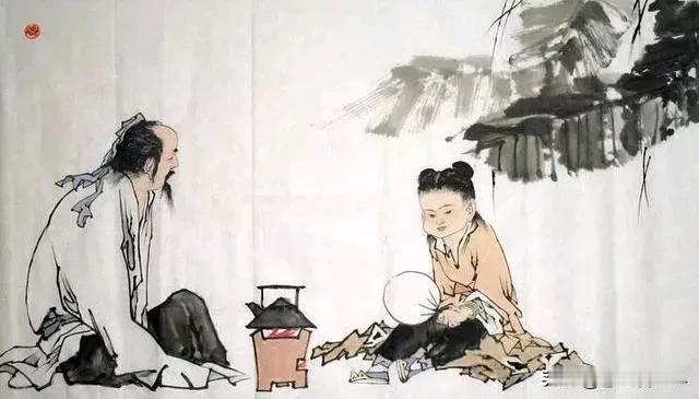 上联：年年老舍迎秋雨，求下联羌人对：岁岁东坡赏悲鸿。
