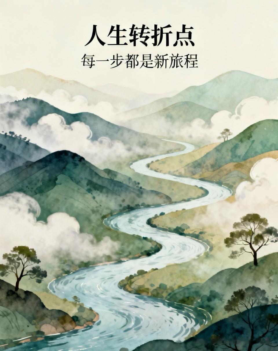人的一生，有很多个转折点，每一个转折点，都是不同的人生。就像单位里面工作一样，