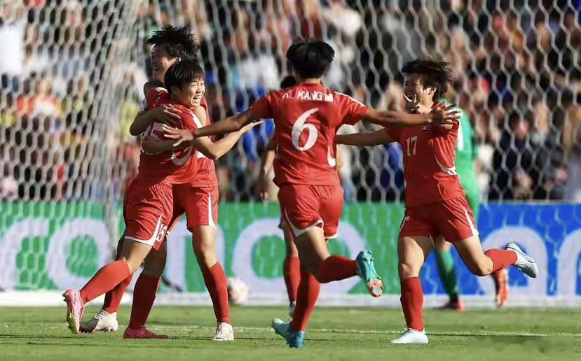 3-0！朝鲜女足全胜晋级四强锁定世青赛名额U20女足亚洲杯1/4决赛，朝鲜女足