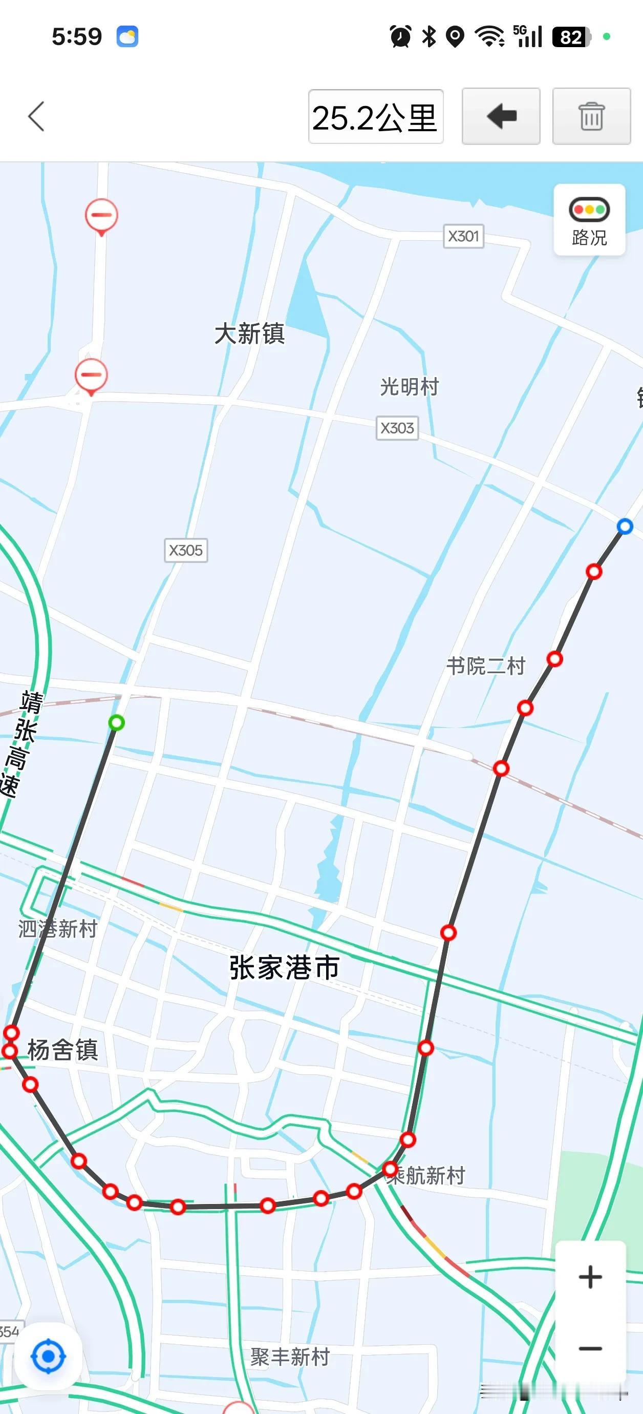 张家港市纯高架快速路里程(不算地面起伏上跨拼接段)东二环及北延+南二环+西二环