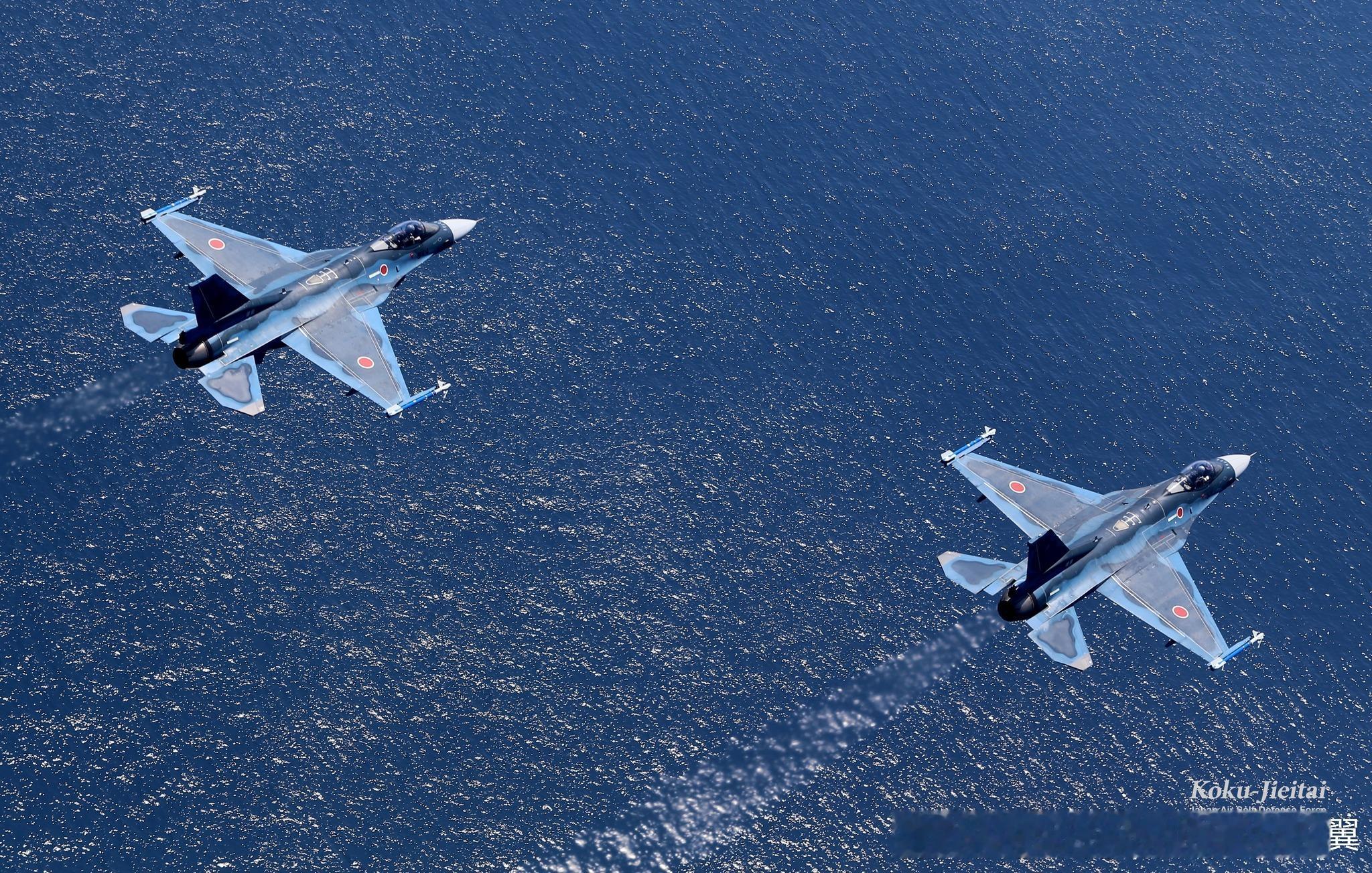 F-2洋上迷彩效果​​​