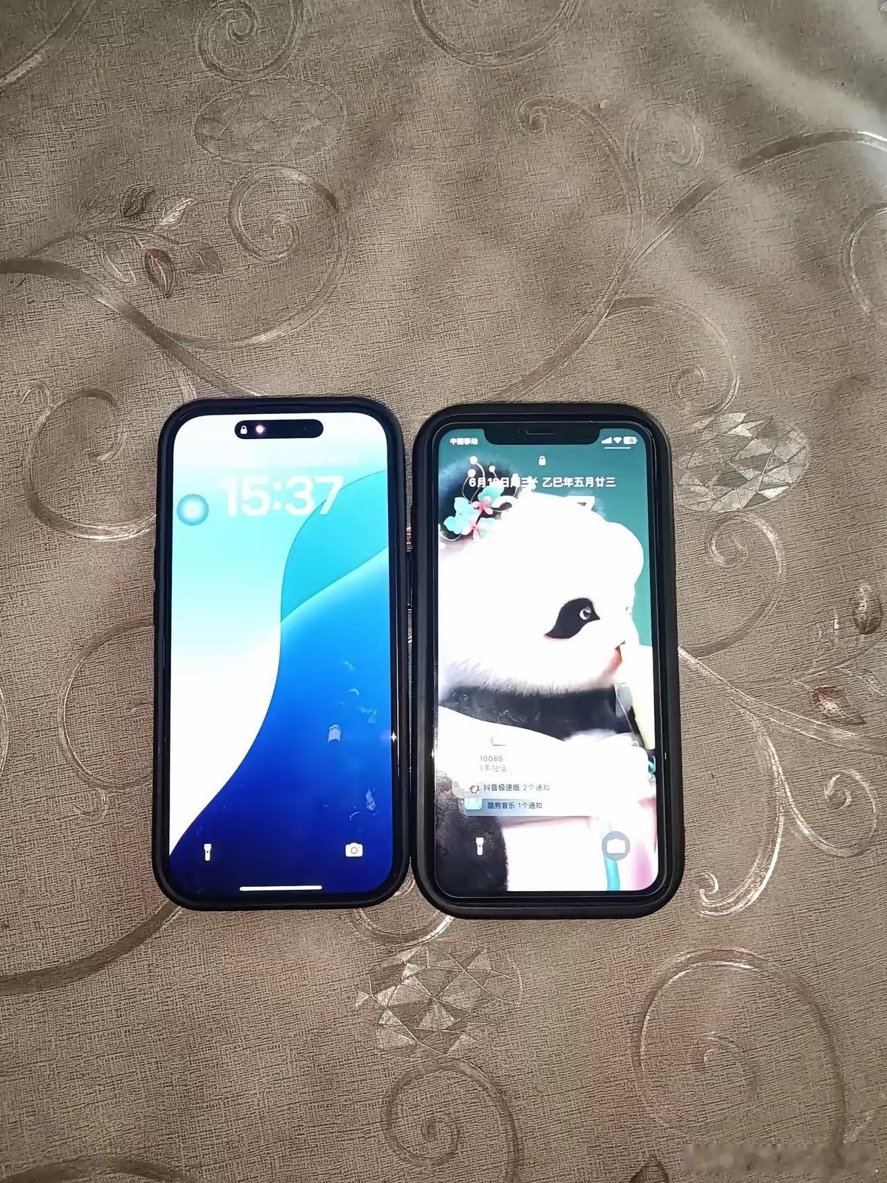 当我把买回来的16pro和11放在一起时，心情瞬间就不好了。苹果啊苹果，你这是怎