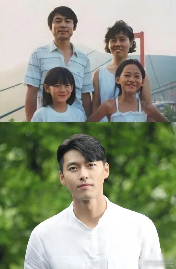 是有点玄学在的。孙艺珍爸爸莫名有点像老年版的玄彬啊