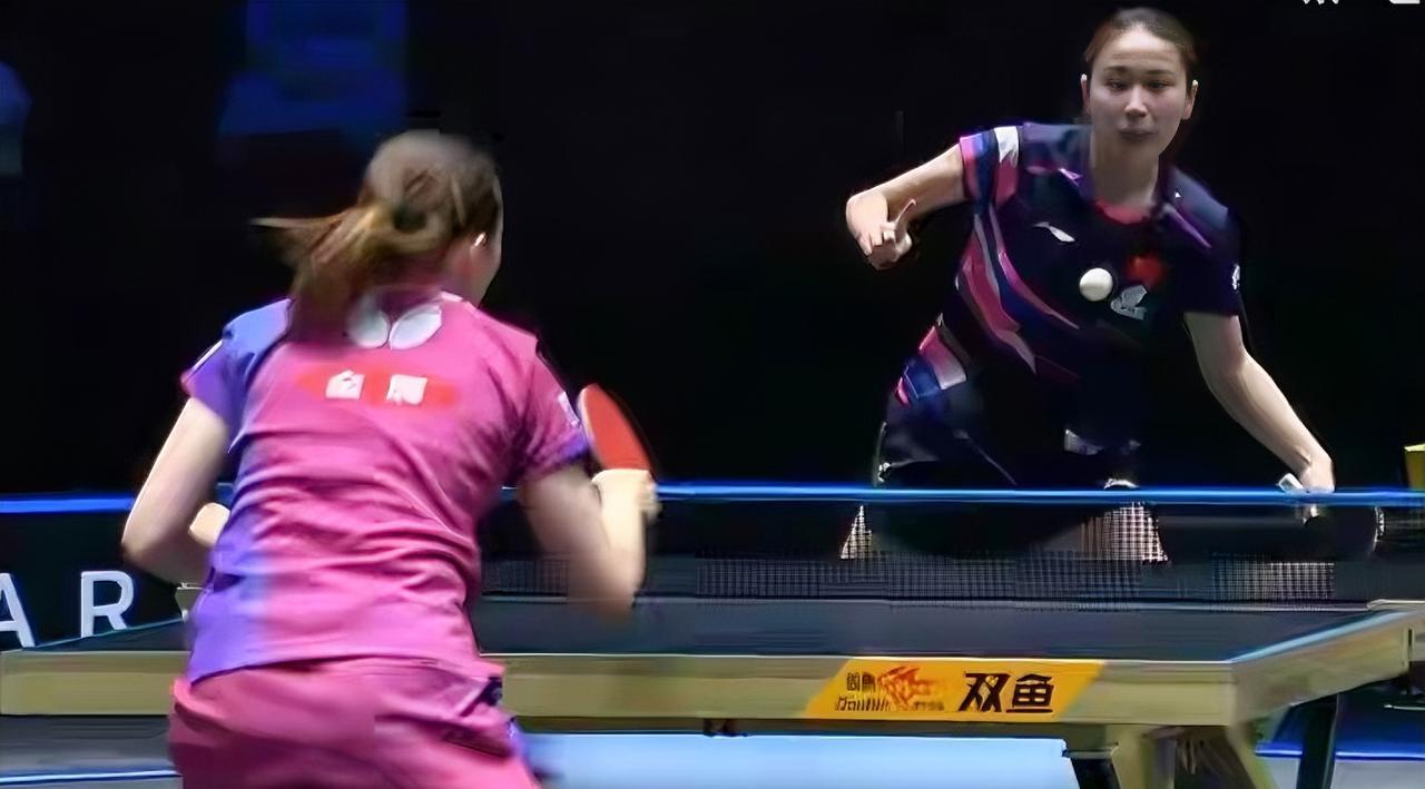 钱天一0比3桥本帆乃香：说实在的，钱天一这球打的，完全不像国乒的二线主力队员，