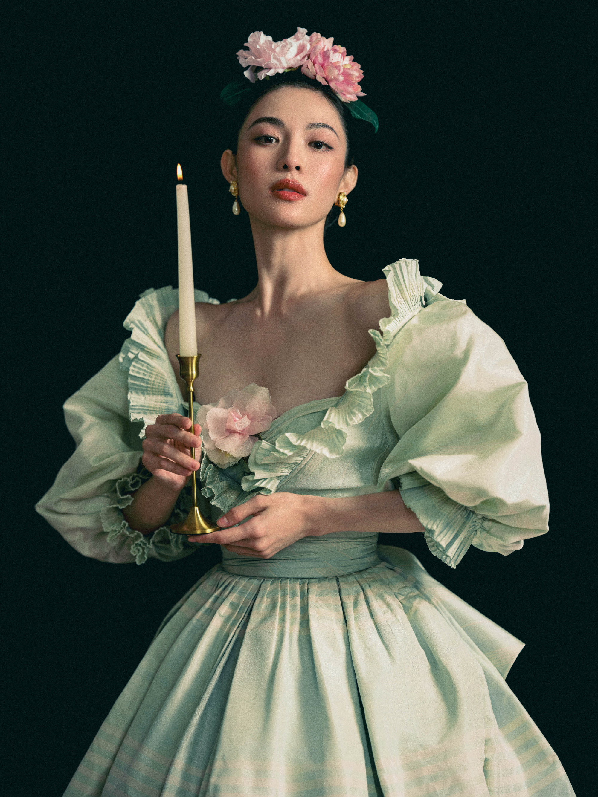 钟楚曦xVOGUE时尚之力盛会 钟姐还是强！选择来自NinaRicci1