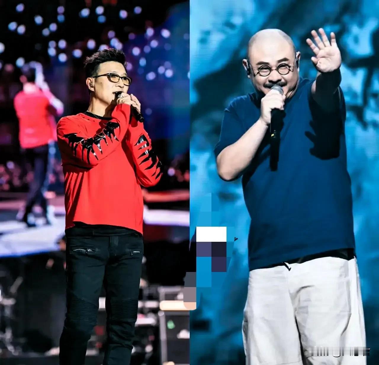 54岁汪峰演唱会翻车,最懵的怕是同岁的刀郎吧。汪峰10月26号在哈尔滨开唱