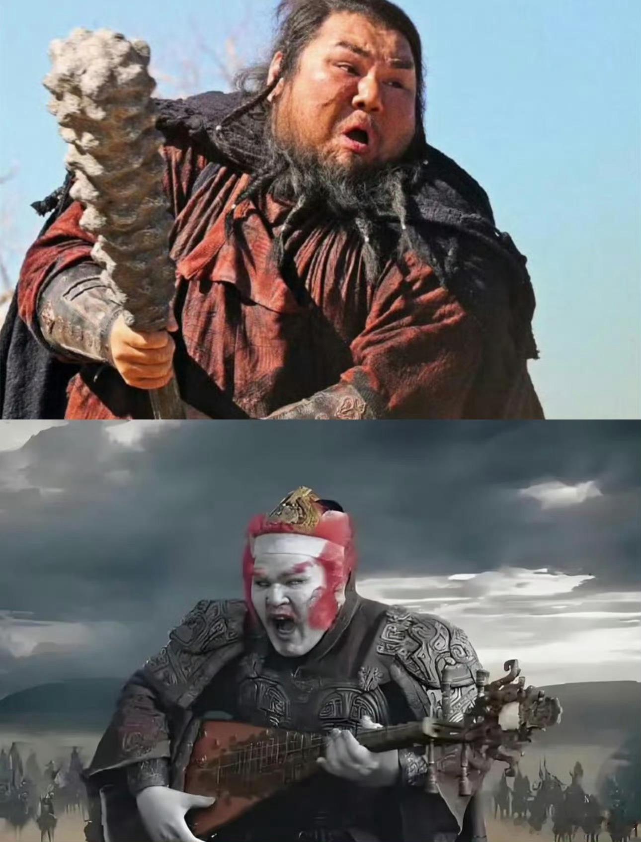 你别说，虽然是同一个演员但乌噜噜的面相看起来就比魔礼海善良乌噜噜魔礼海镖人春节