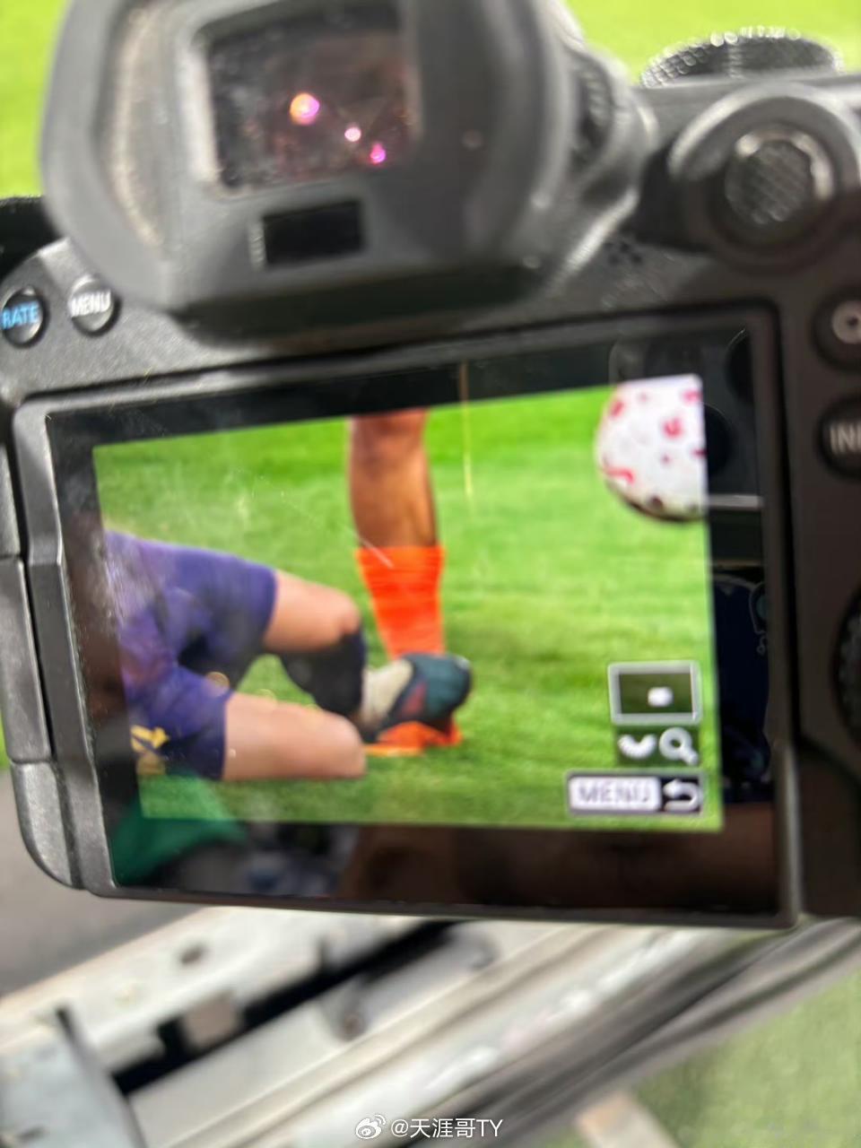 天津津门虎vs山东泰山｜山东泰山直接蹬脚踝了视频助理裁判不介入？