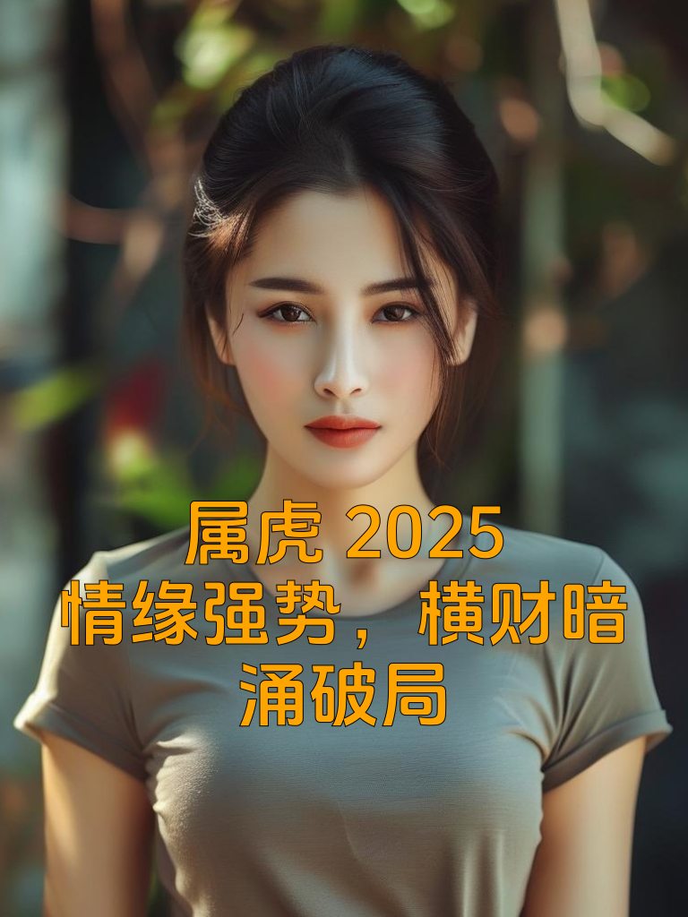 属虎2025：情缘强势，横财暗涌破局