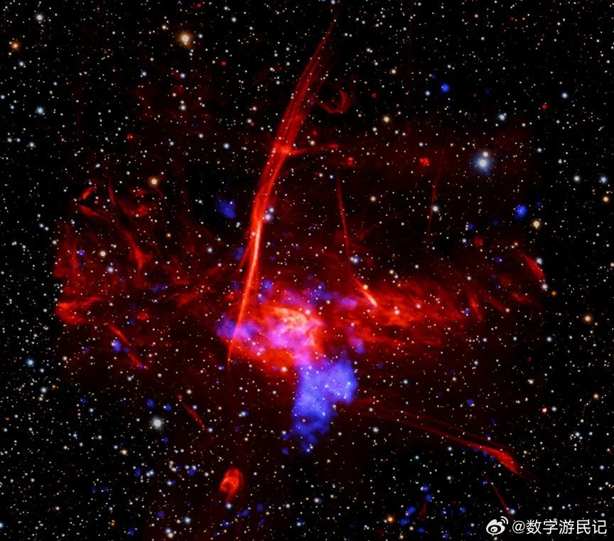 天文学家可能已经发现了一个此前未知的超新星遗迹，它在银河中心尺度上非常靠近人马座