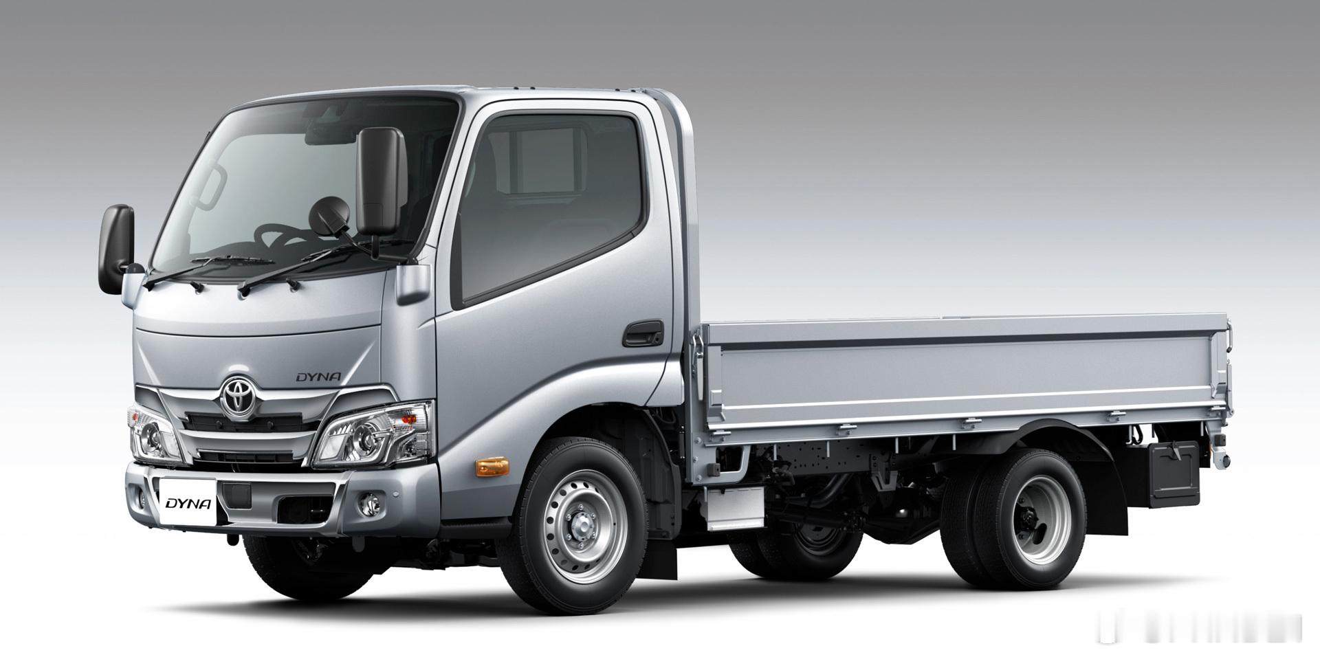 丰田又对轻载版的Dyna轻卡进行了小改款——商用车的确产品寿命长，这驾驶室修修改