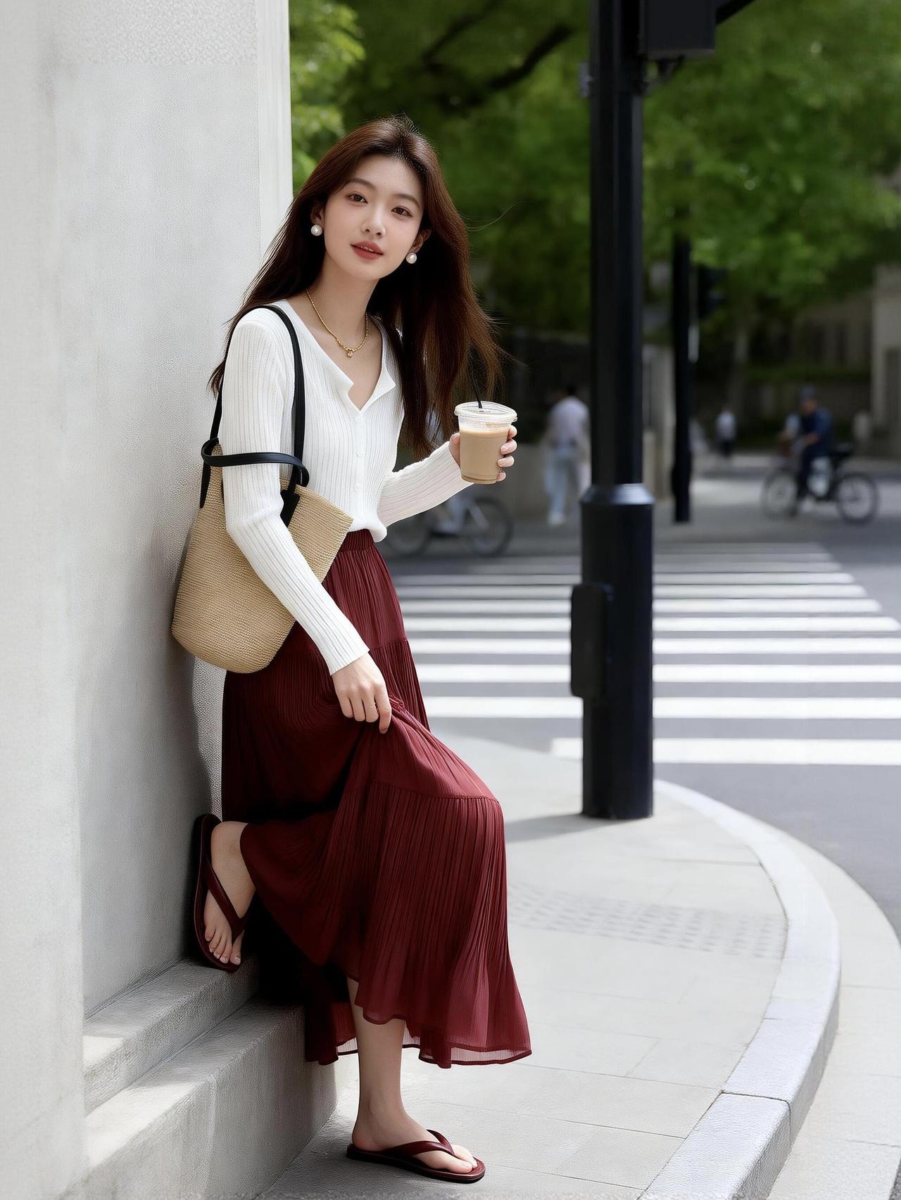 很温柔很明媚！