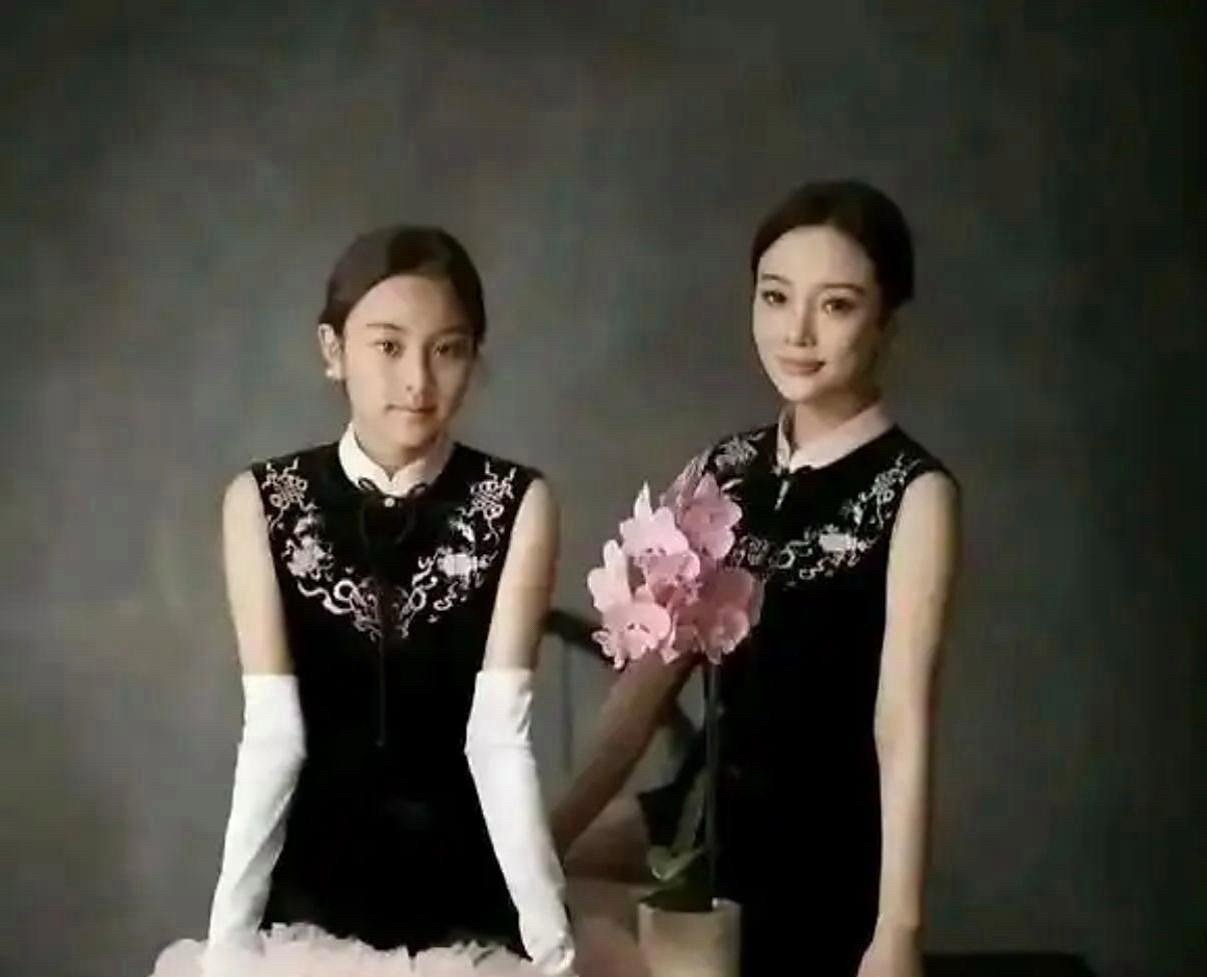 李小璐的女儿，这简直就是长发贾乃亮