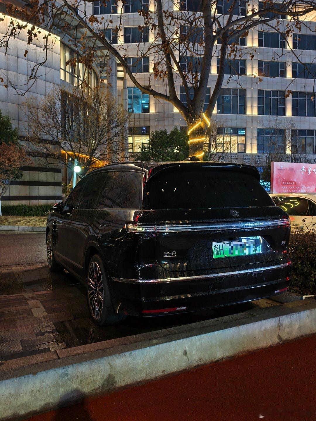 过年期间在老家拍到的三代ES8，没拍到的估计还有3-4辆。一个月交付小2