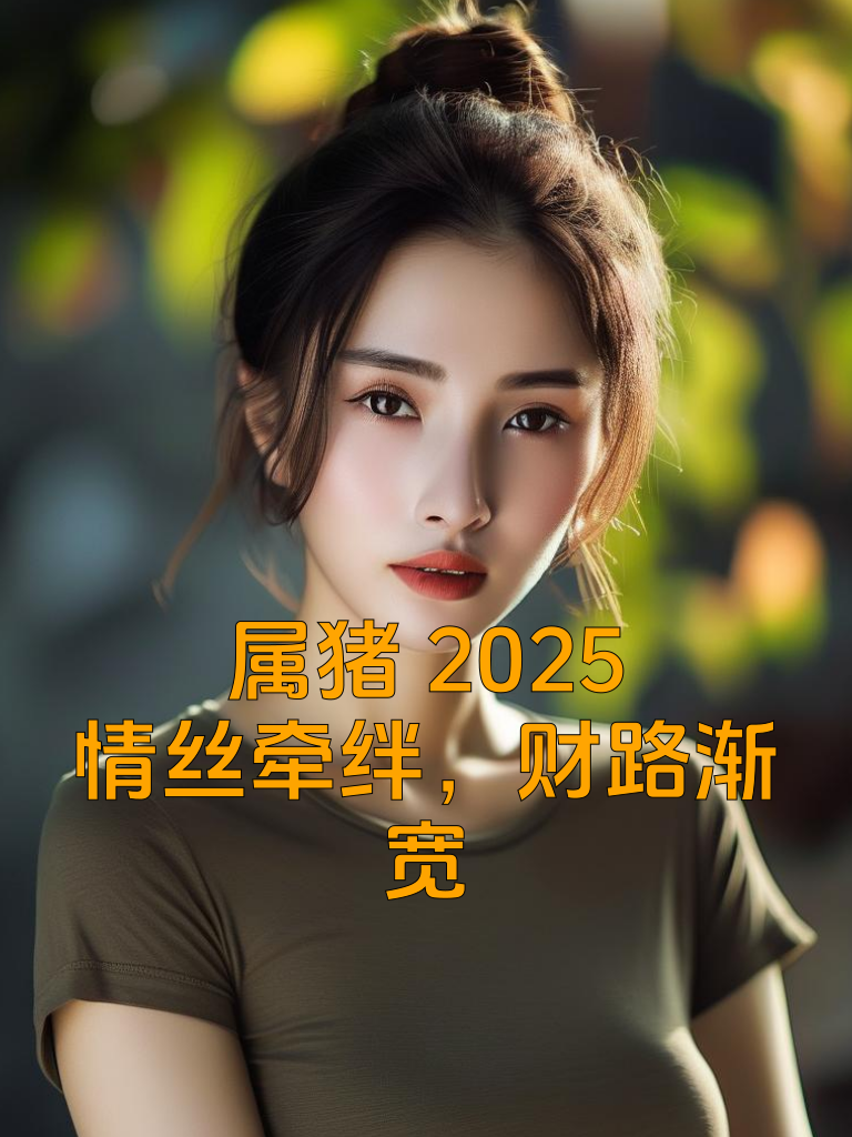 属猪2025：情丝牵绊，财路渐宽