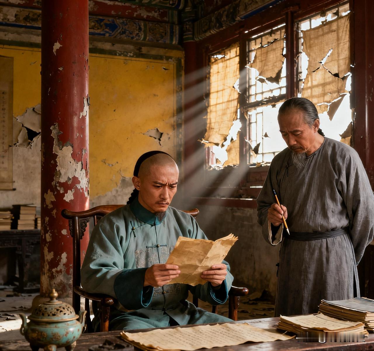 清朝嘉庆年间，第12代顺承郡王伦柱去世。他的儿子春山继承了他的郡王爵位，却依然愁