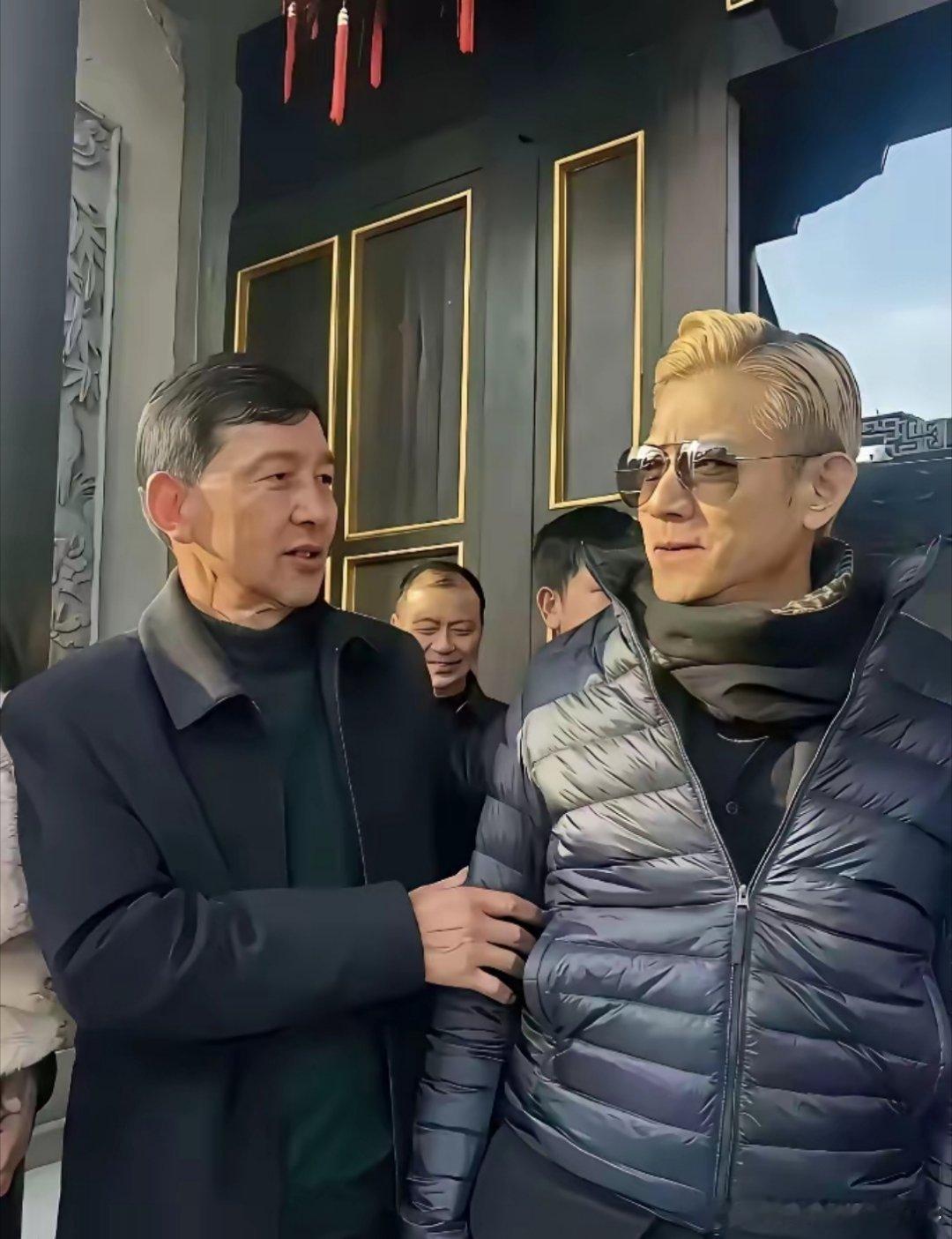 郭富城用实力证明，只要的足够厉害，岳父可以是你“弟”！郭天王真是人生赢家，不仅娶