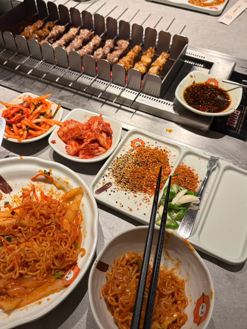 饿晕了