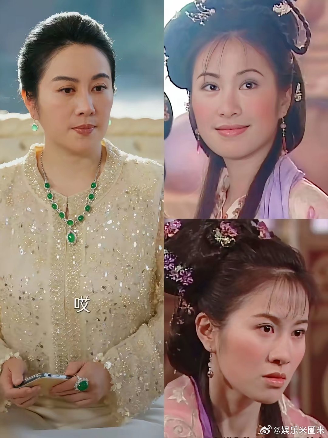 没想到昔日的香港女星叶璇也来拍短剧了，不过不是做女主，而是做女配，演的是男主的妈