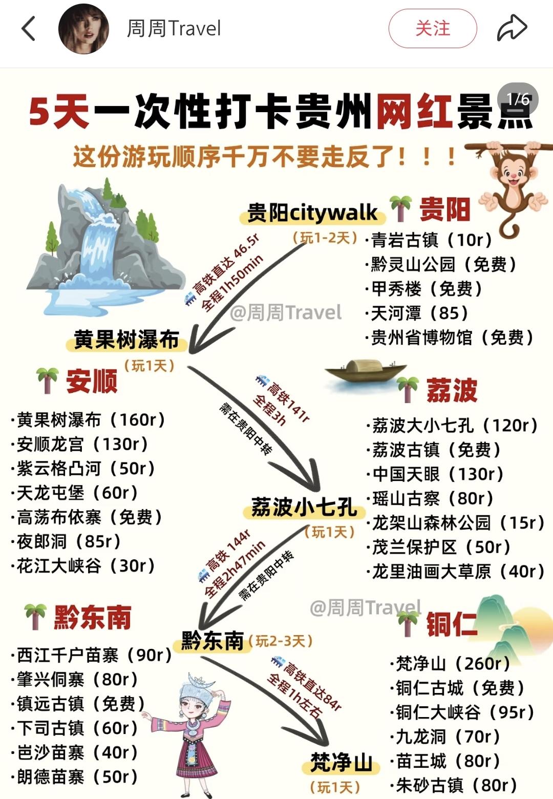 我个人是真的非常喜欢贵州的风景，曾经在贵州黔东南自驾游，花了10天时间，收获满满