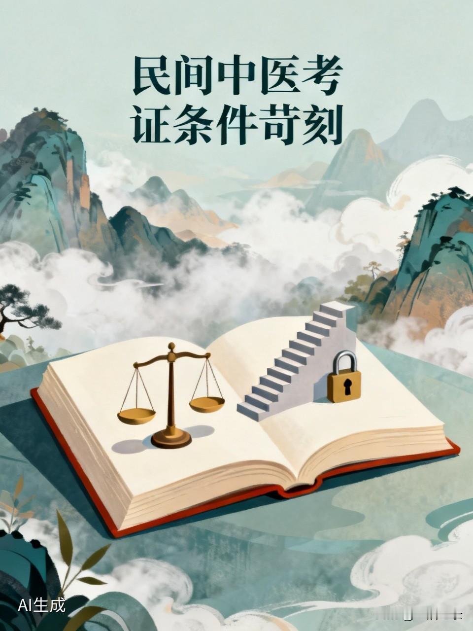 民间中医考证条件那叫一个苛刻。就说中医（专长）医师资格证，虽说是为民间中医量身定