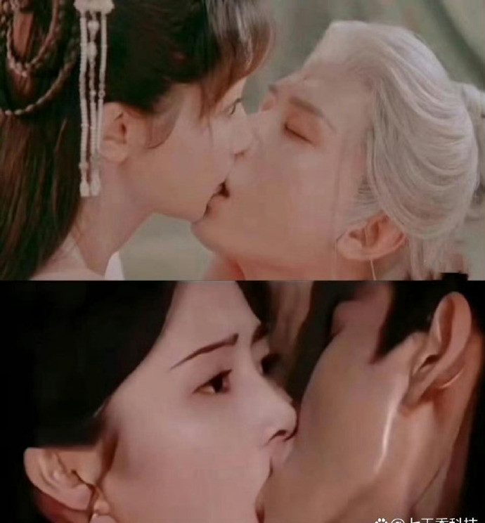 以前的影视剧里的吻戏多是轻轻一碰，现在怎么感觉像是故意的，伸舌头是真的无语啊