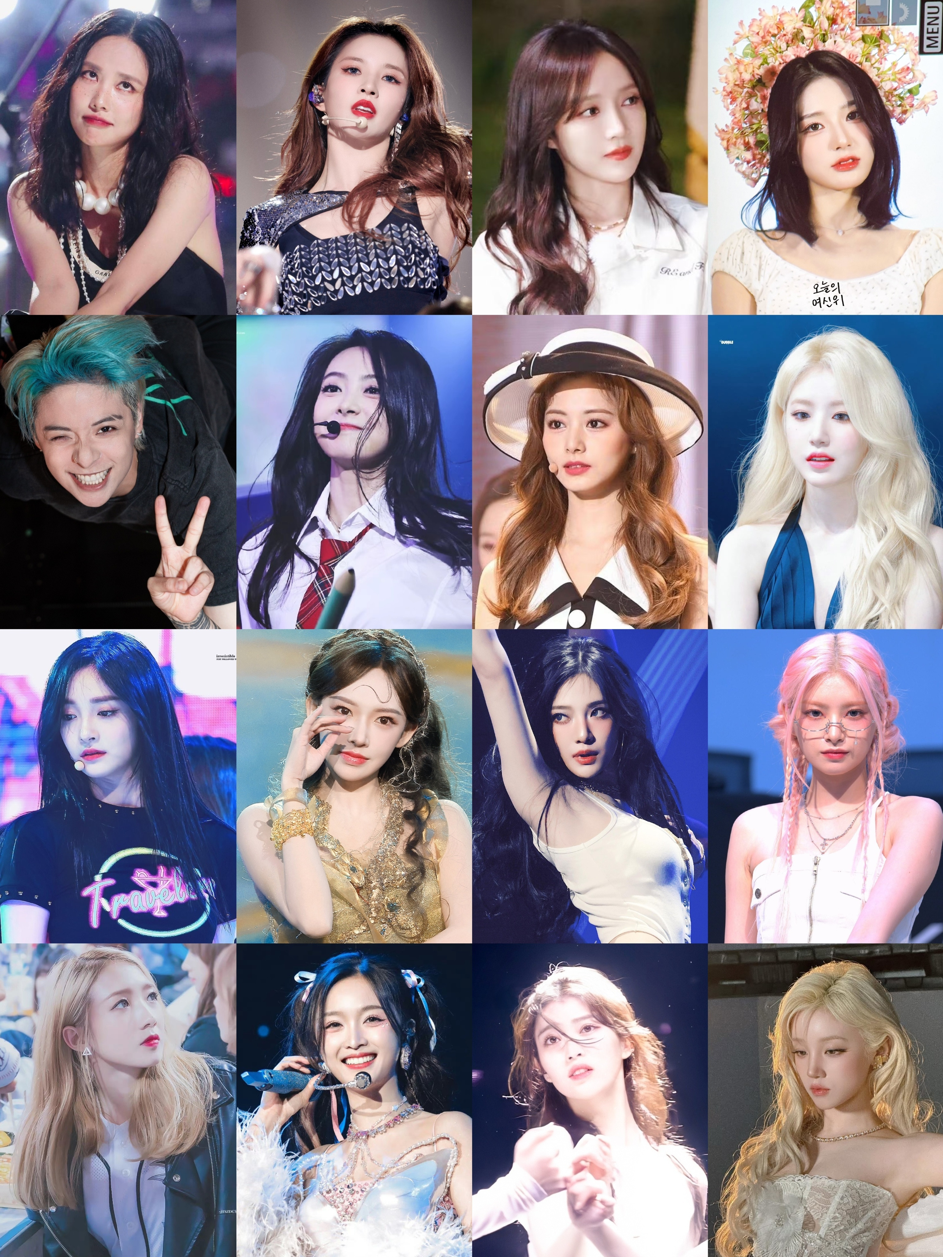kpop中国绿卡女爱豆[点赞]​​​