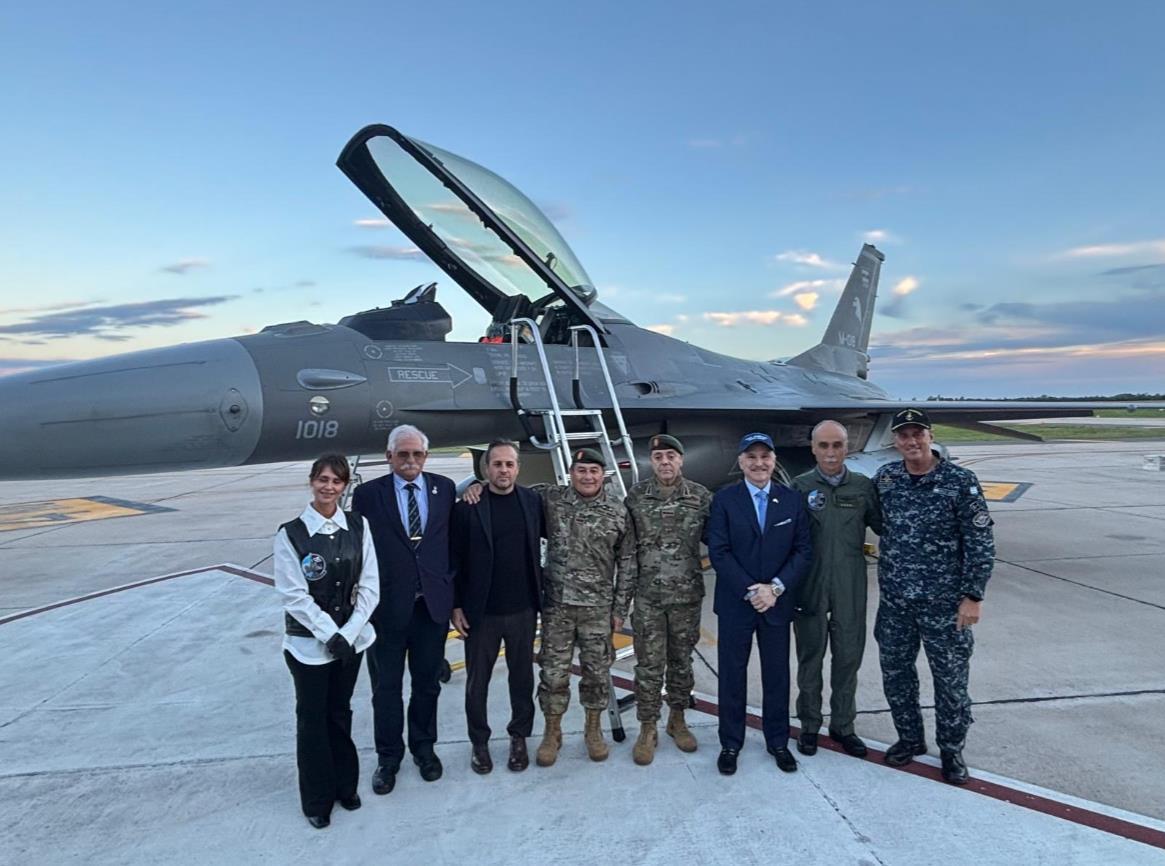 阿根廷空军的F-16战斗机，这算是告诉大家，涂装能很好地掩饰飞机本身吗？按说这