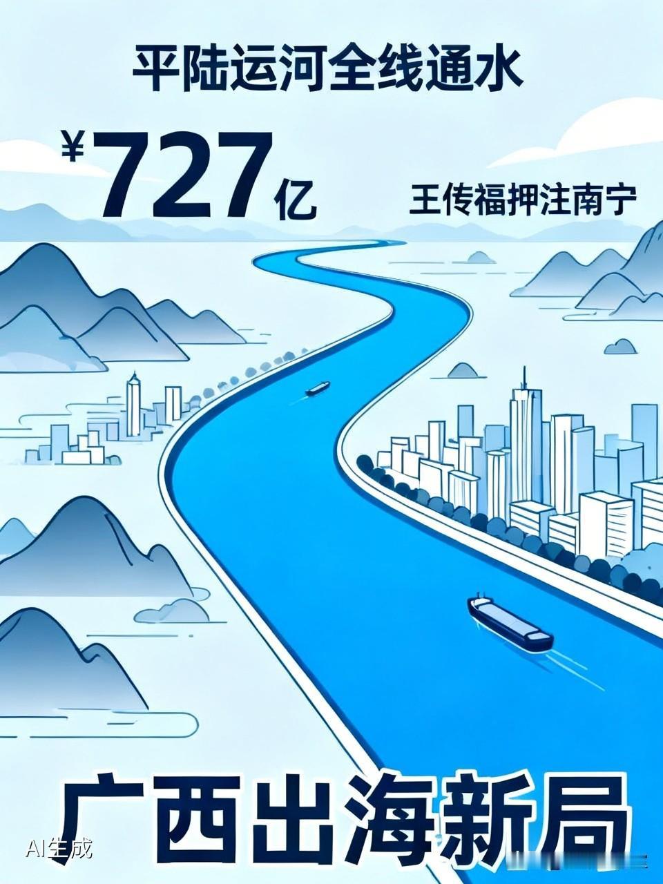 727亿运河全线通水！王传福早早押注南宁，广西沿海却绕路出海的窘境终于结束