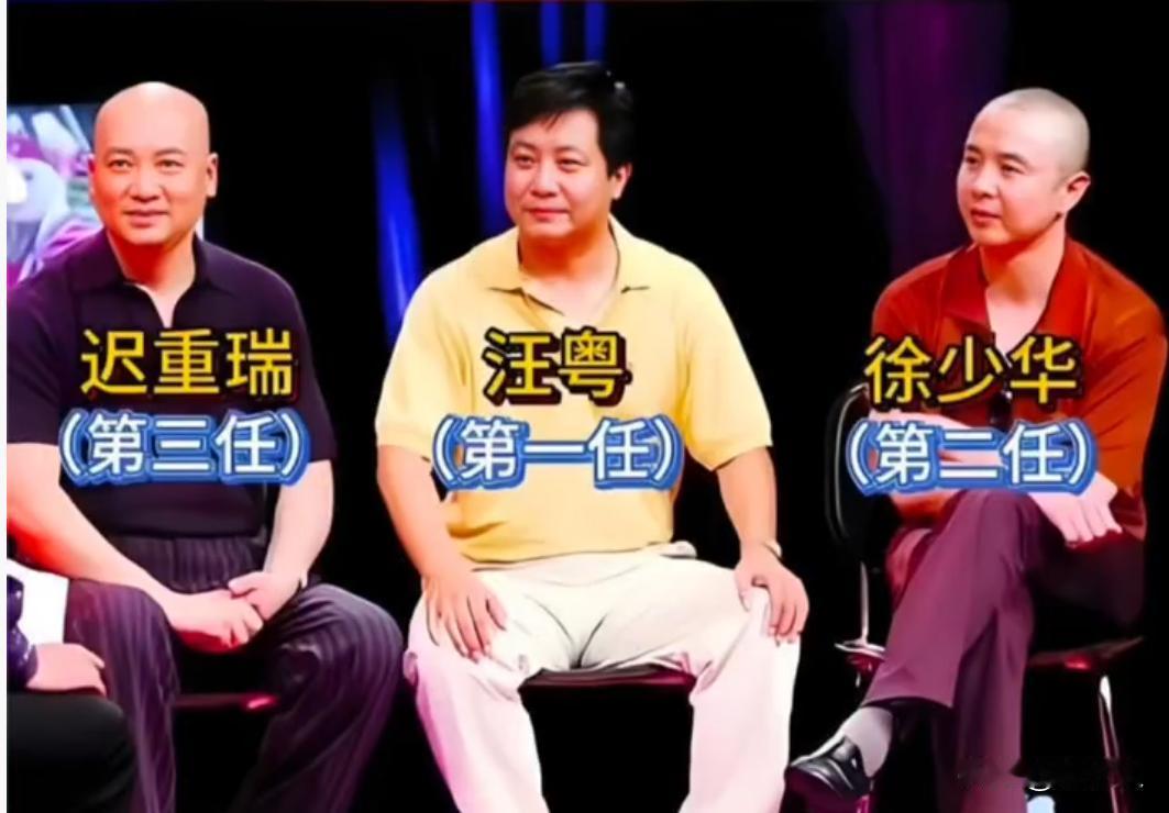 三任唐僧相聚时的珍贵合影，每一任都各有味道。这版西游记拍了6年，唐僧也因各种原因