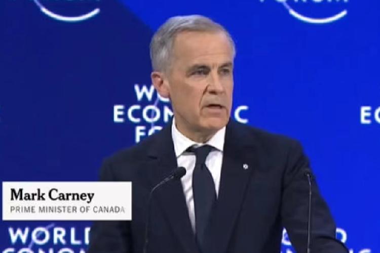 特朗普怒撤邀请，加拿大人自豪感爆棚！当地时间1月22日消息，加拿大总理卡尼在