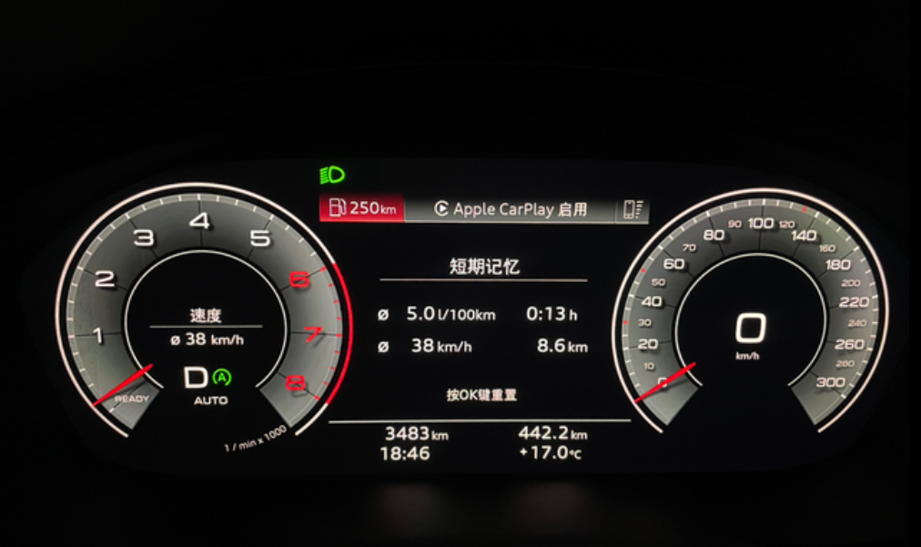 奥迪a4油耗5.0算什么水平？磨合期油耗破9，但首保以后非常低，高速4.2，比