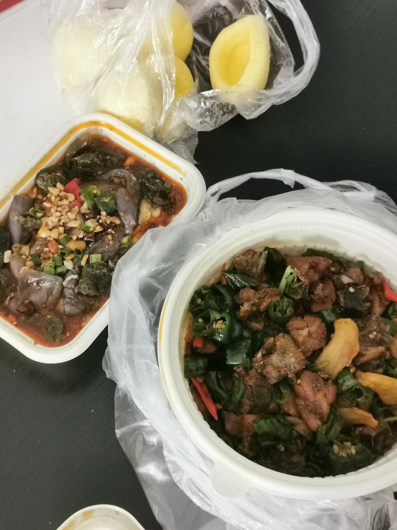 吃外卖的一天