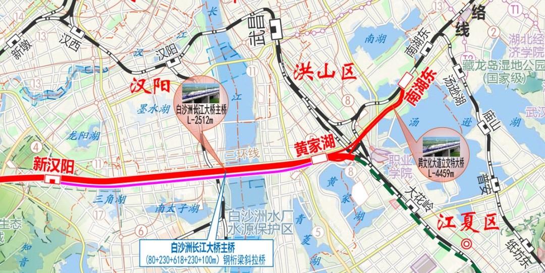 距离开工又进一步！西武高铁武汉枢纽直通线施工图审核招标启动！2025年5
