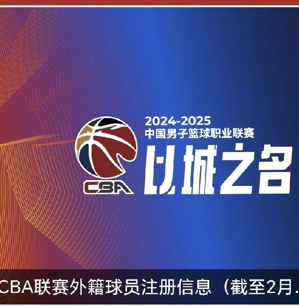 CBA公司今天公布了各家俱乐部的外援注册名单。辽宁男篮注册的四名外援是1，贾