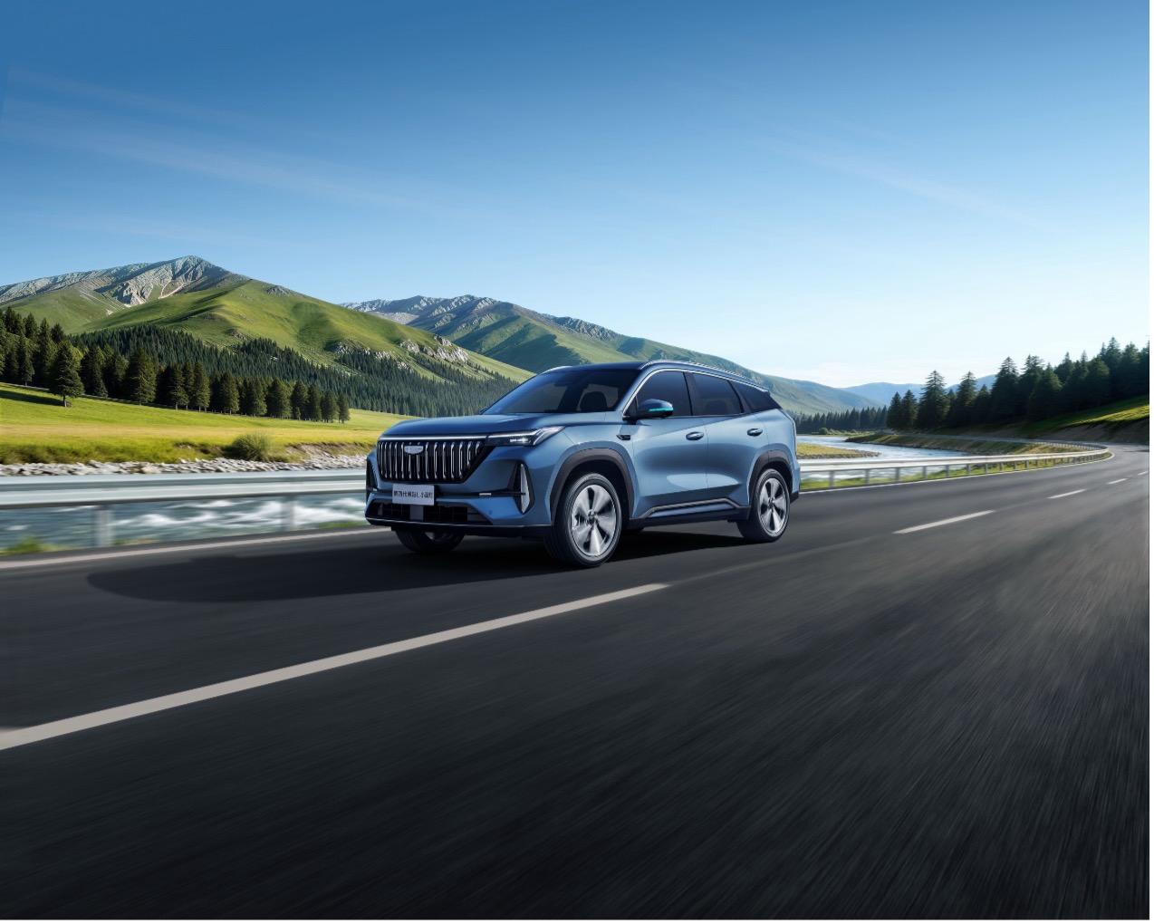 第四代博越L小蓝灯版正式上市，有以下信息点：1、上市限时价11.99万元2、