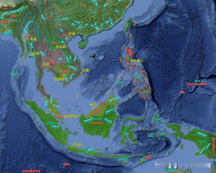 东南亚地区的安全靠大国庇护！东亚和东南亚全是本土民族，且外来移民极少。繁衍了