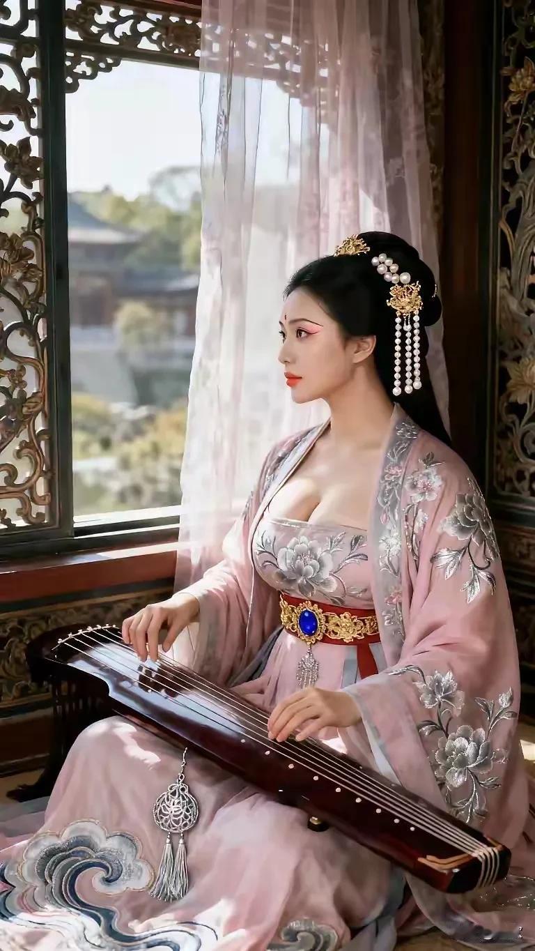 上联:松风奏乐迎归鹤下联:月影流光照古琴横批:天人合一