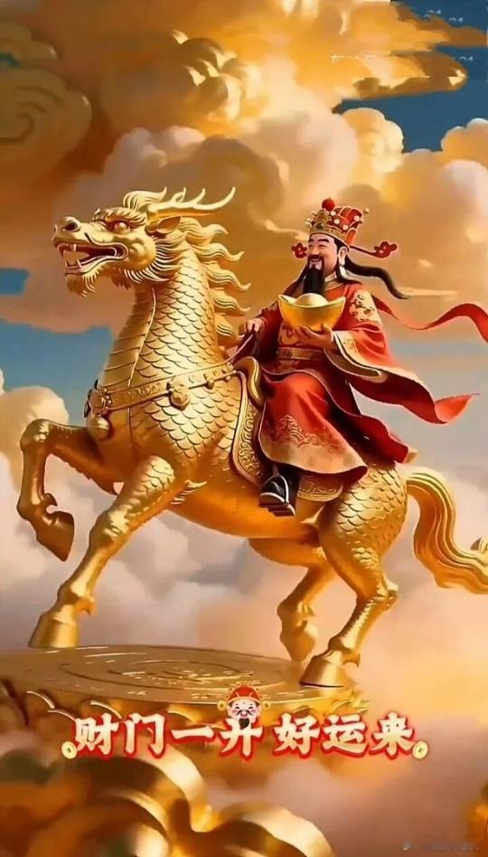 财星引路，财气入宅。愿您自身磁场清透，财库充盈，事业腾飞。万事顺遂，好运连连。​​​