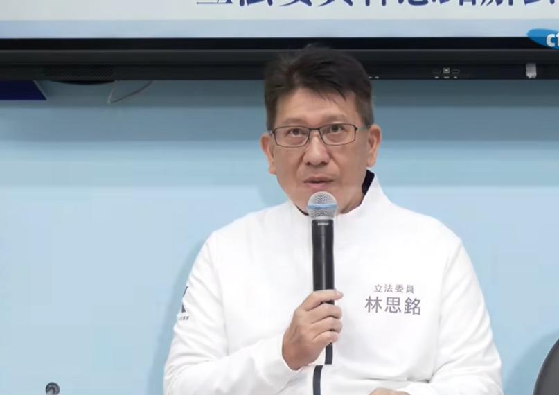 林思铭退出国民党新竹县长初选全力支持党推出人选国民党立委林思铭今天（31日