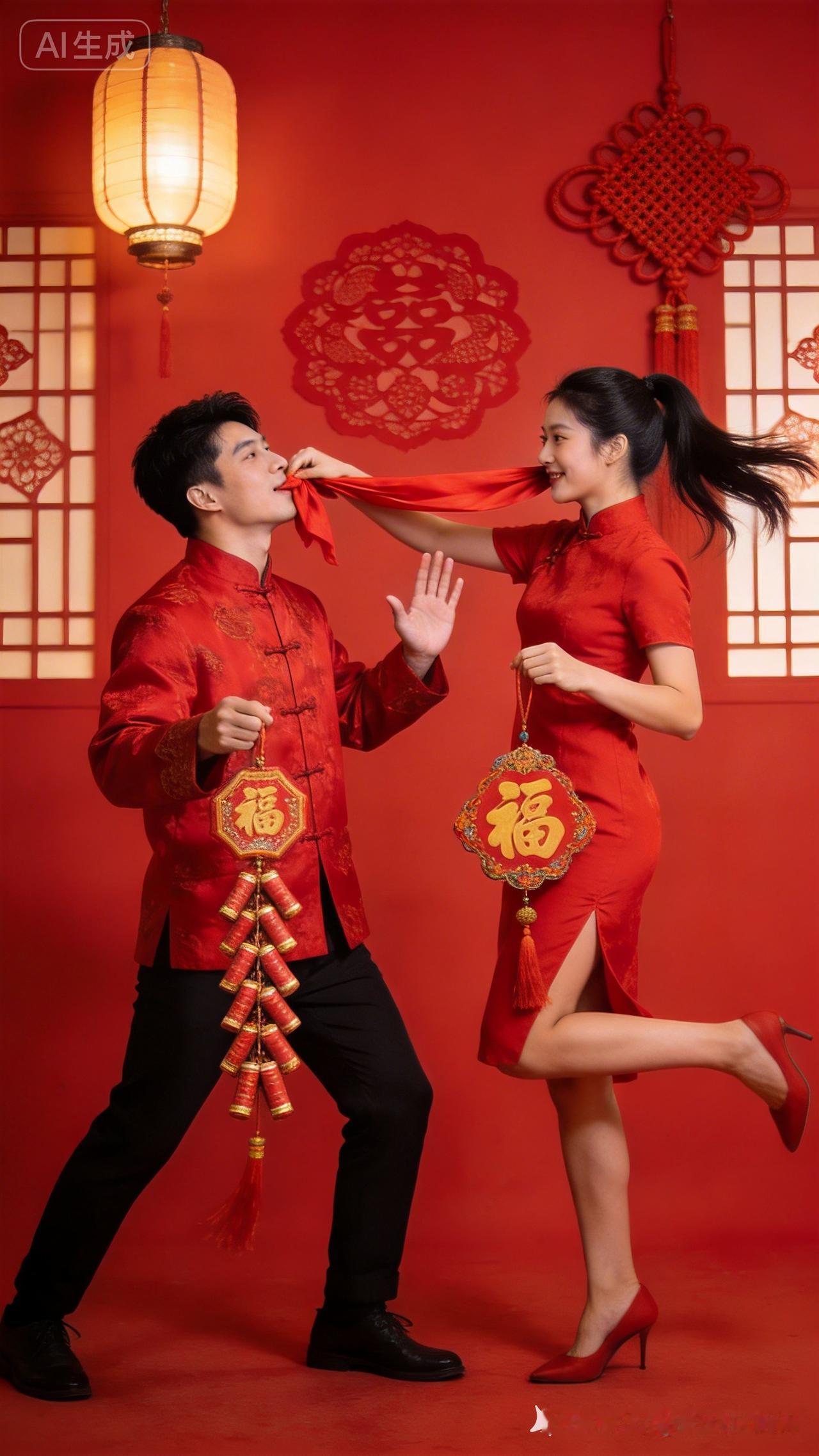 新年快乐！红红火火的中国风🎉🏮