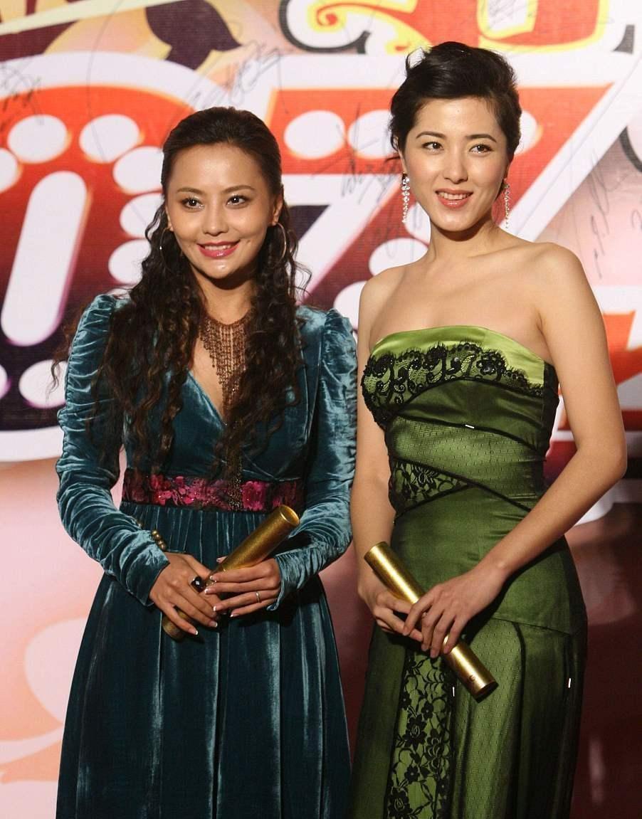 中戏校花曾黎和马雅舒，一对好闺蜜