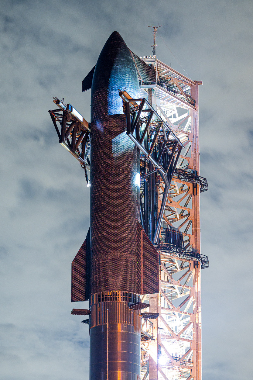 因地面系统故障，今天的SpaceX星舰10飞取消了～​​​