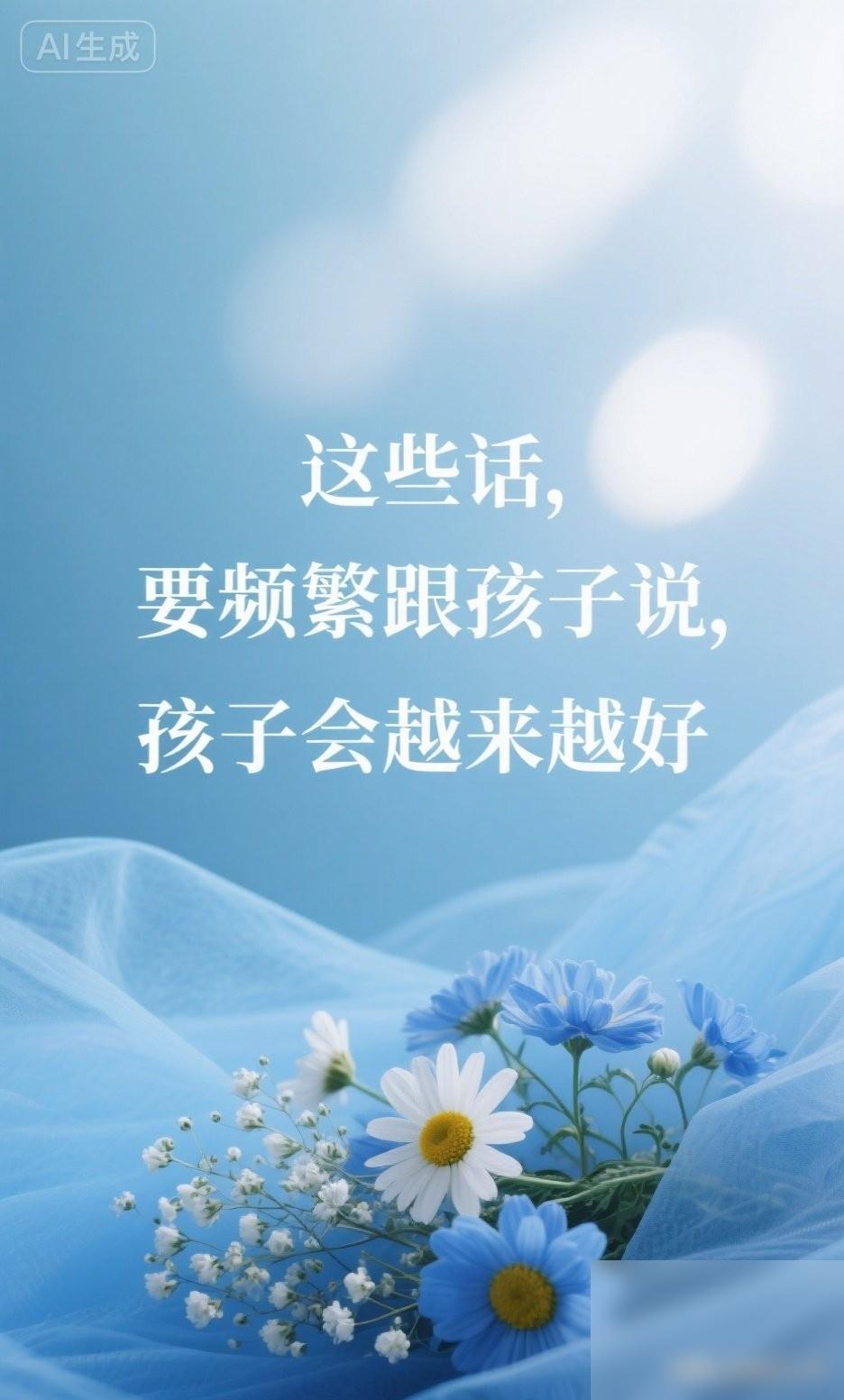 这些话，要频繁跟孩子说，孩子会越来越好教育里有句话：“你每天对孩子讲出的不是空