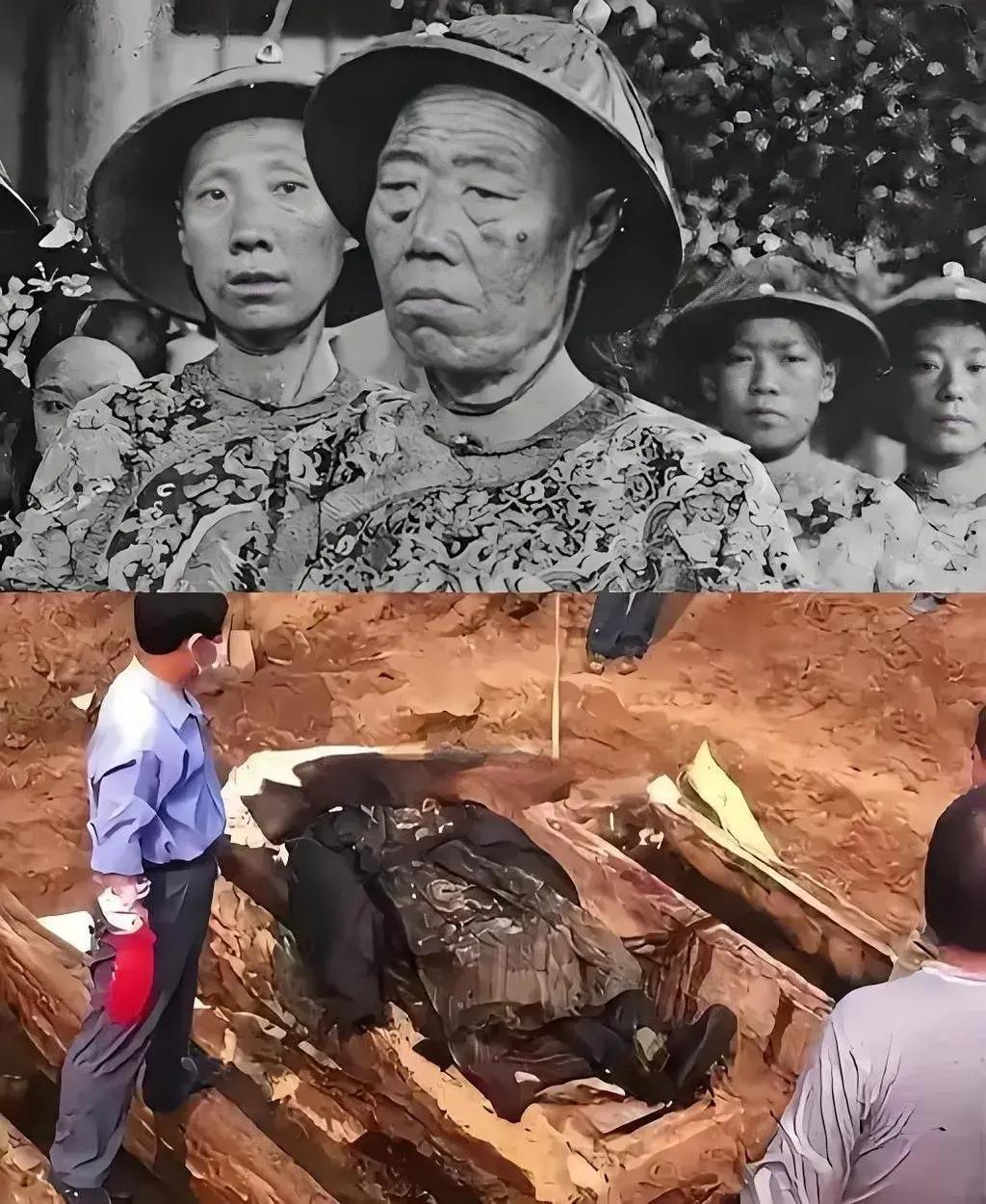 1966年，李莲英之墓在北京被发现。考古队揭开棺盖，准备抬起尸骨的那一瞬间，所有