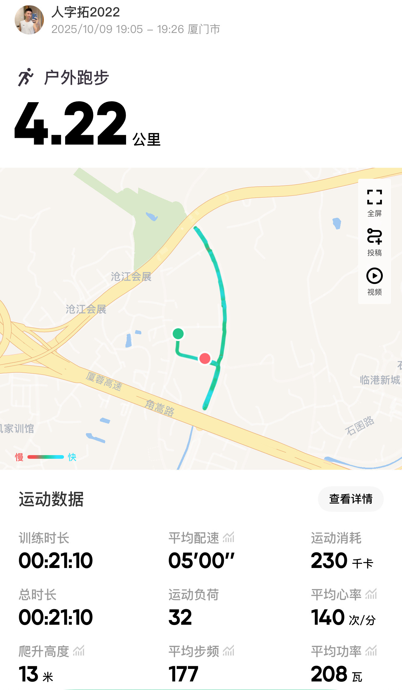 跑步跑步606溜达完回来发现，北马居然中签啦！！！有点意外，去年许的愿