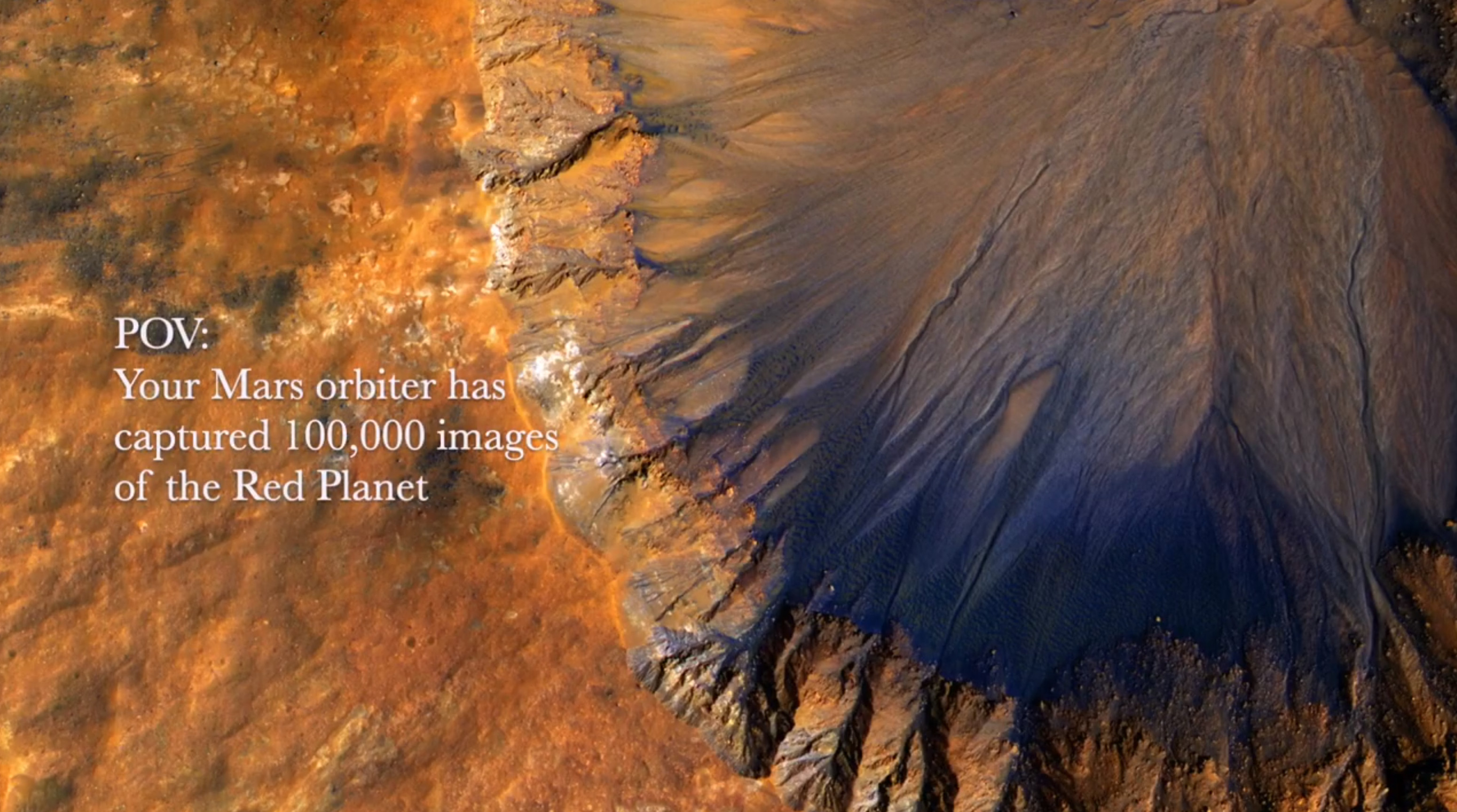 100000张！【NASA航天火星勘测轨道飞行器（MarsReconnais